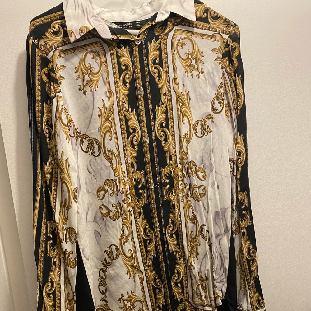 NWOT Zara button down